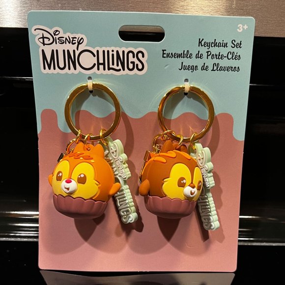 Disney: Keychain Set - Disney Munchlings - Chip n Dale - Picture 1 of 3